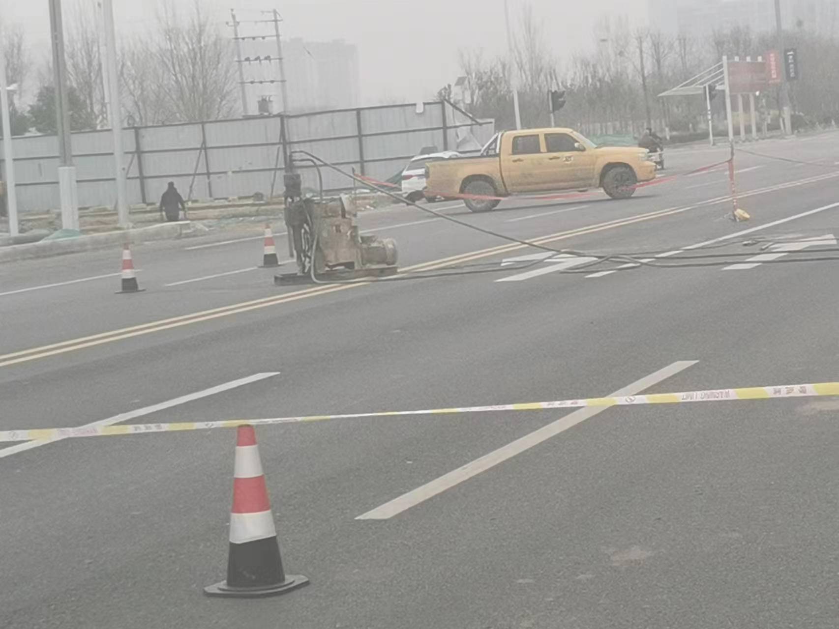成县公路路基沉陷注浆